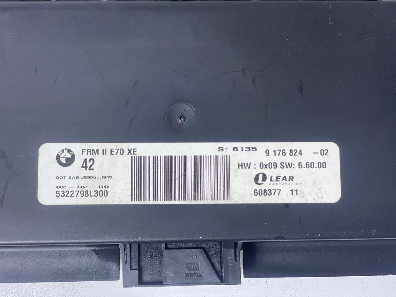 BMW X5 E70 and X6 E71 FOOTWELL LIGHT CONTROL MODULE 9176824 OEM