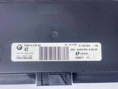 BMW X5 E70 and X6 E71 FOOTWELL LIGHT CONTROL MODULE 9176824 OEM