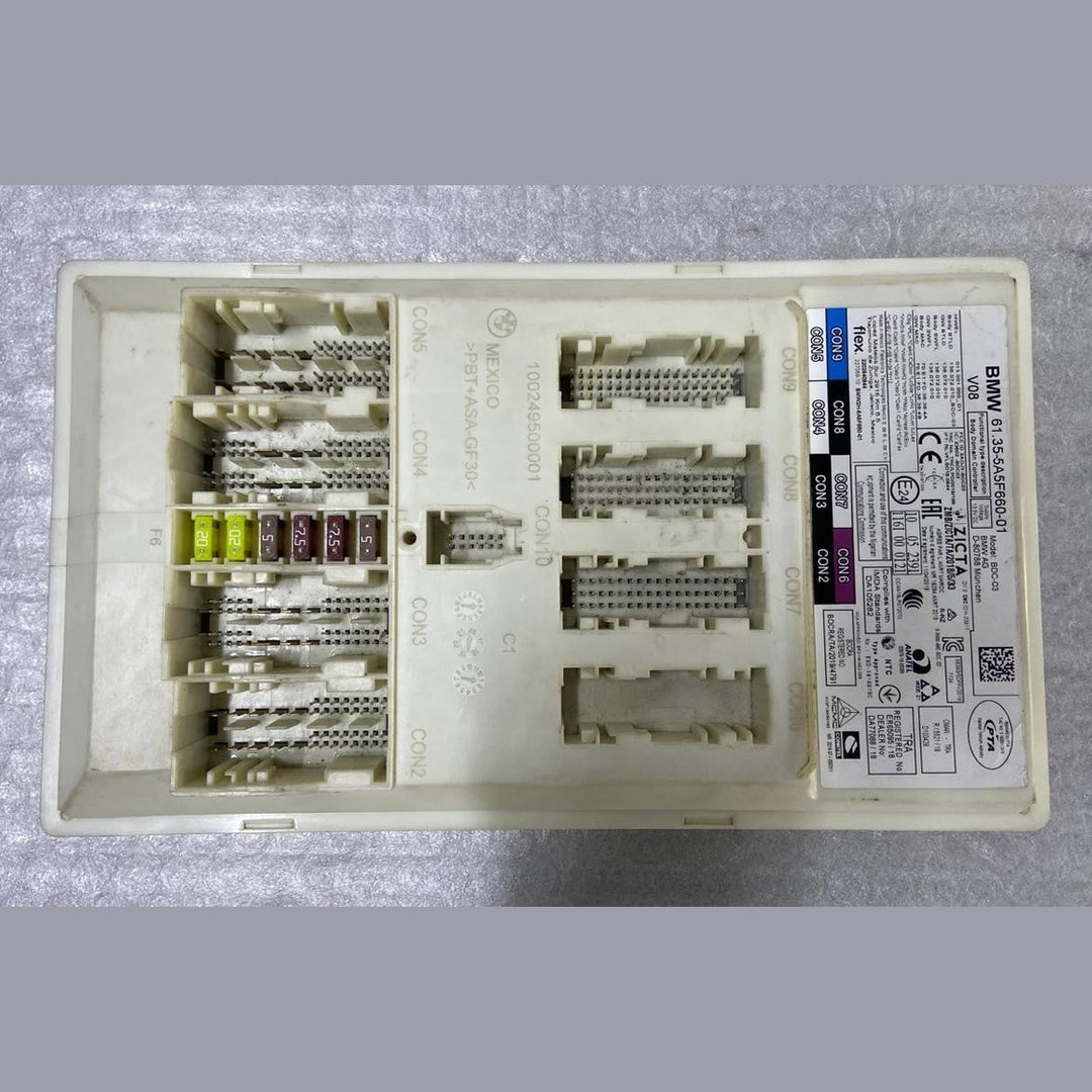 OEM BMW G05 X5 B47 BCM BODY CONTROL MODULE ECU 5A5F660 V08 ANATEL