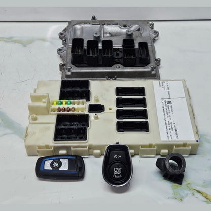 OEM BMW F36 N55 ENGINE CONTROL UNIT DME ECU SET 8639582 BOSCH