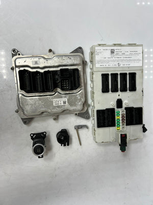 2013-2018 ECU BMW X5 F15 40e HYBRID 2016 ECU KIT COMPLETE WITH BDC & KEY 8664920