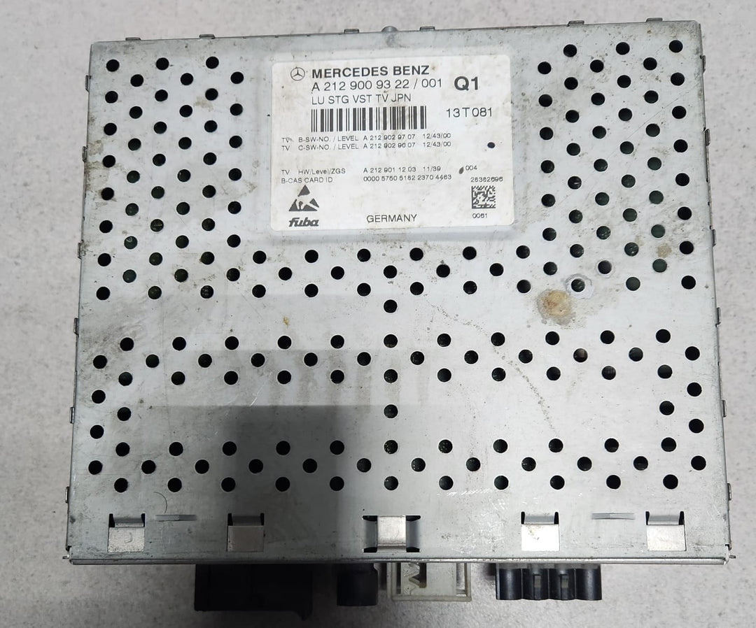 Benz Digital Tv Tuner A2129009322 W212 W166 B-Class and A-Class
