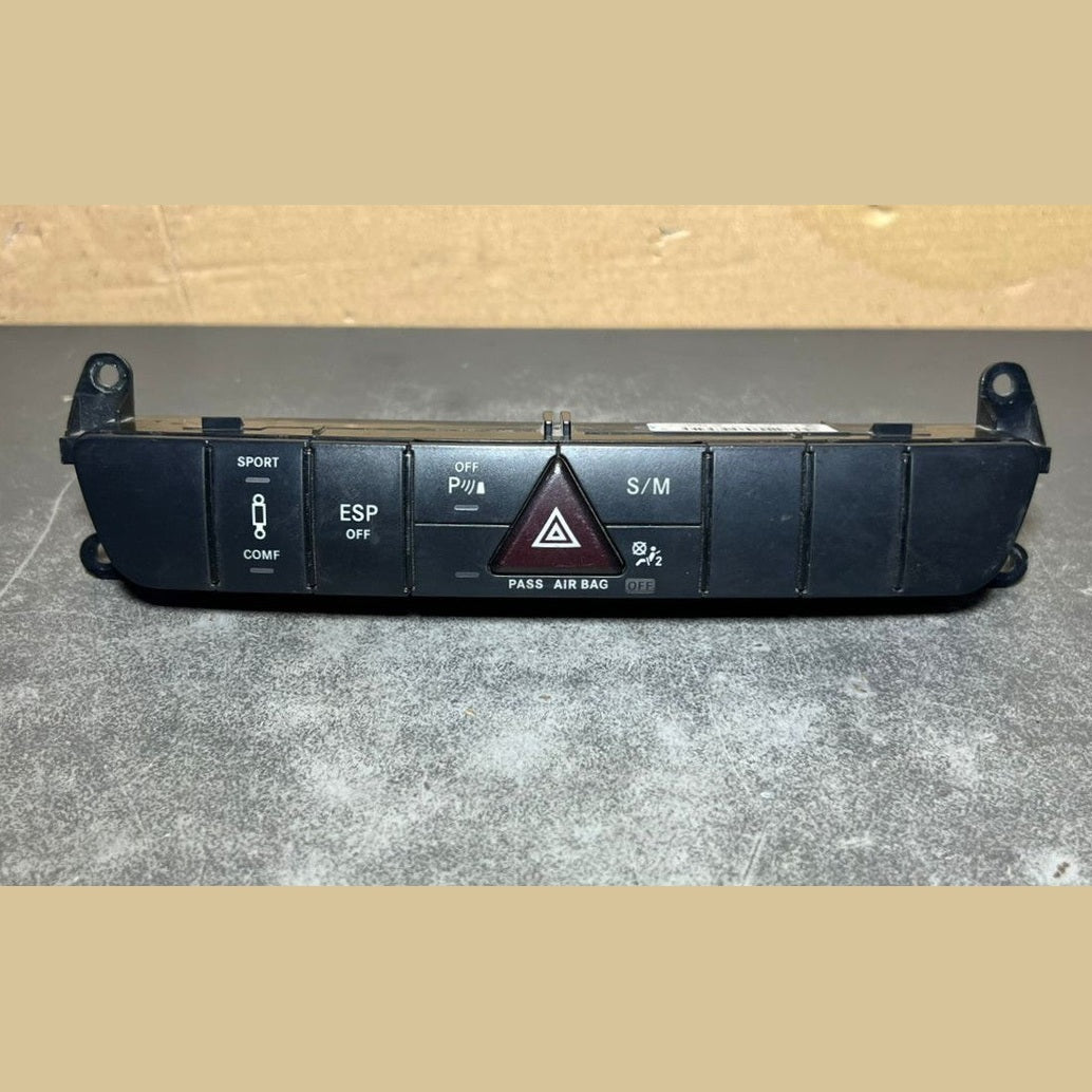 07-13 Mercedes W164 ML GL Switch Control Panel Suspension ESP S/M A164 8700151
