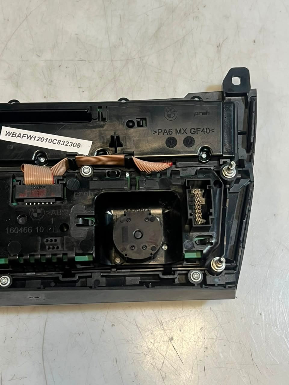 2010-2017 BMW 5 Series F10 F11 Stereo/Climate Control Switch Panel 9241246 OEM