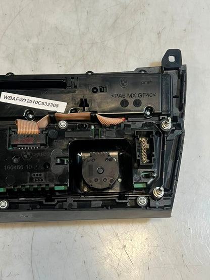 2010-2017 BMW 5 Series F10 F11 Stereo/Climate Control Switch Panel 9241246 OEM