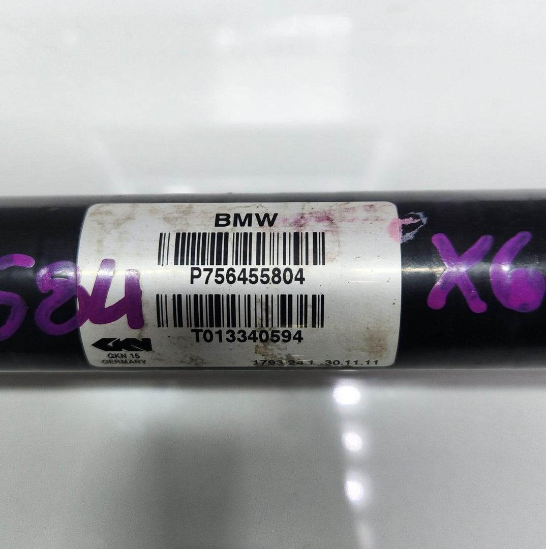 2014-2018 BMW X5 Rear Drive Shaft 7564558 F15 (30dX-50iX) and X6 E71 OEM