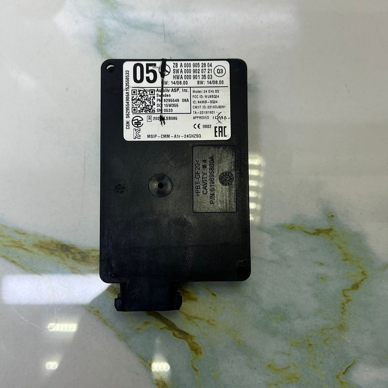 2014-2015 Mercedes-Benz S550 Radar Sensor A 000 905 28 04