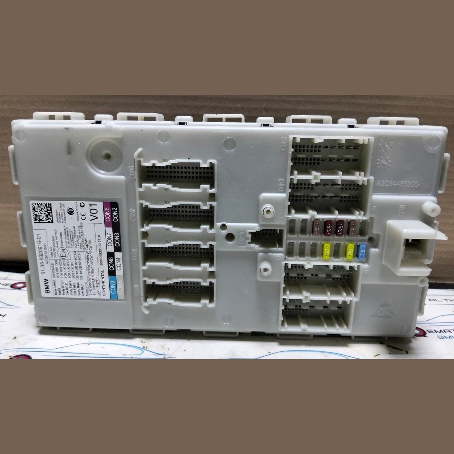 2016-2018 BMW 750 G12 750XI N63 Engine Control Module 8678936