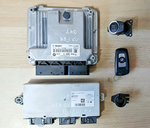 Load image into Gallery viewer, BMW CAS4 X3 F25 20d B47 ECU Engine Control Unit Kit with Key DDE 8588946