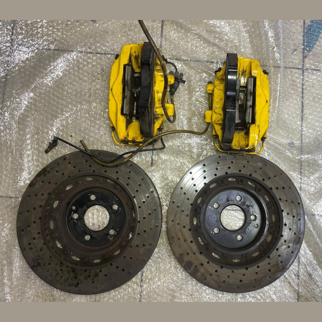 08-14 Mercedes-Benz W204 C-Class Front Left & Right Brambo Brake Calipers \Discs