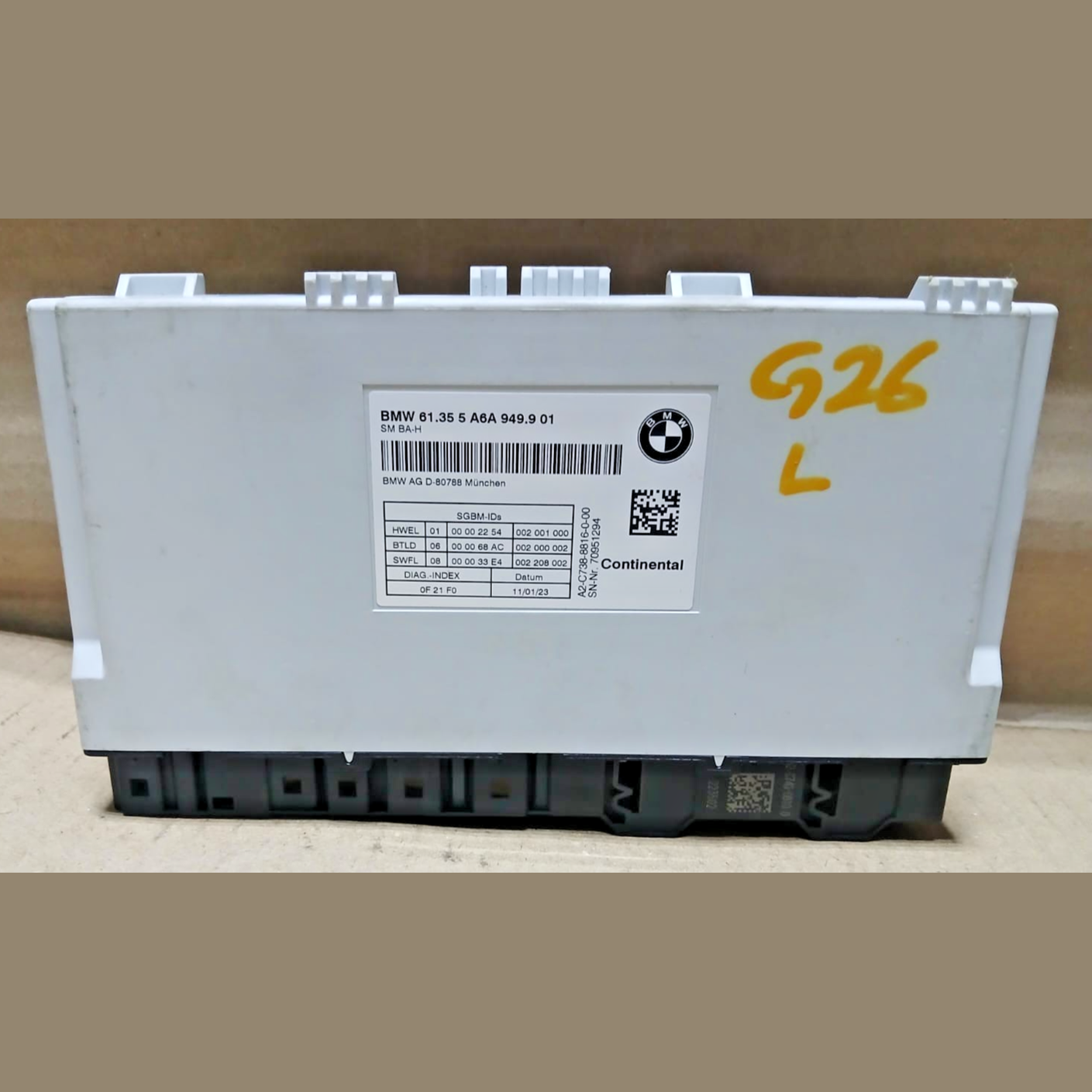 22-24 BMW G26 G01 X3 Driver Left Front Seat Control Module 5A6A949 OEM