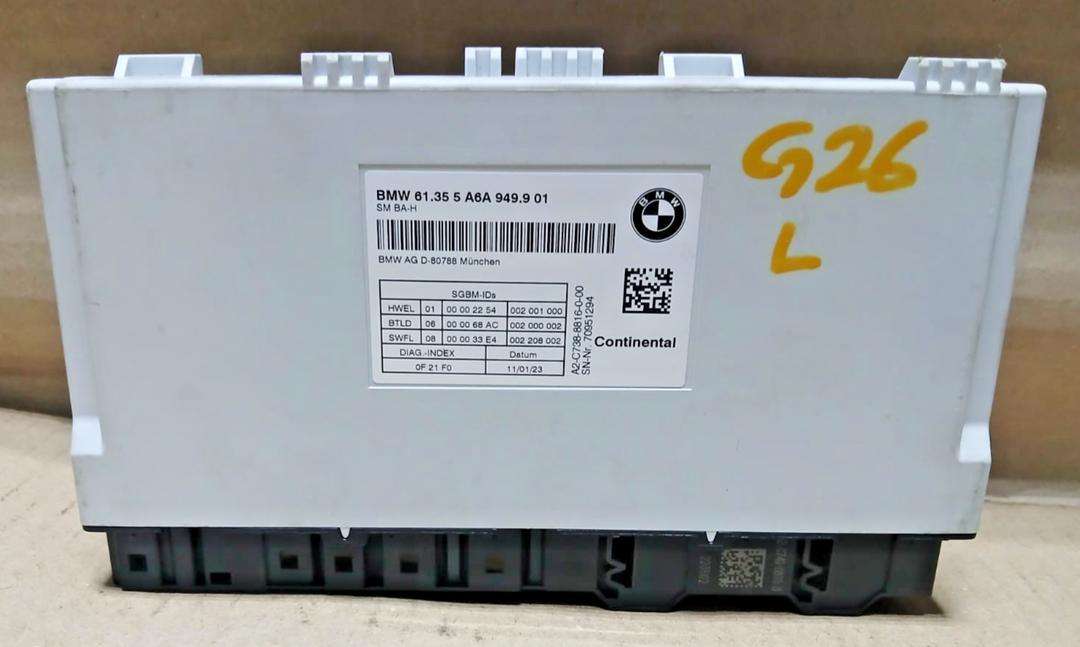 22-24 BMW G26 G01 X3 Driver Left Front Seat Control Module 5A6A949 OEM