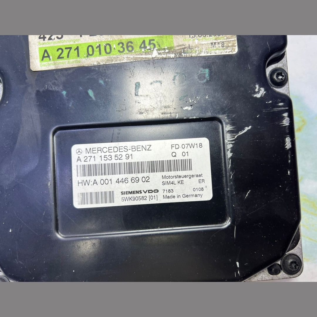 Mercedes Engine Control Unit A2711535291  C-Class W203 C180