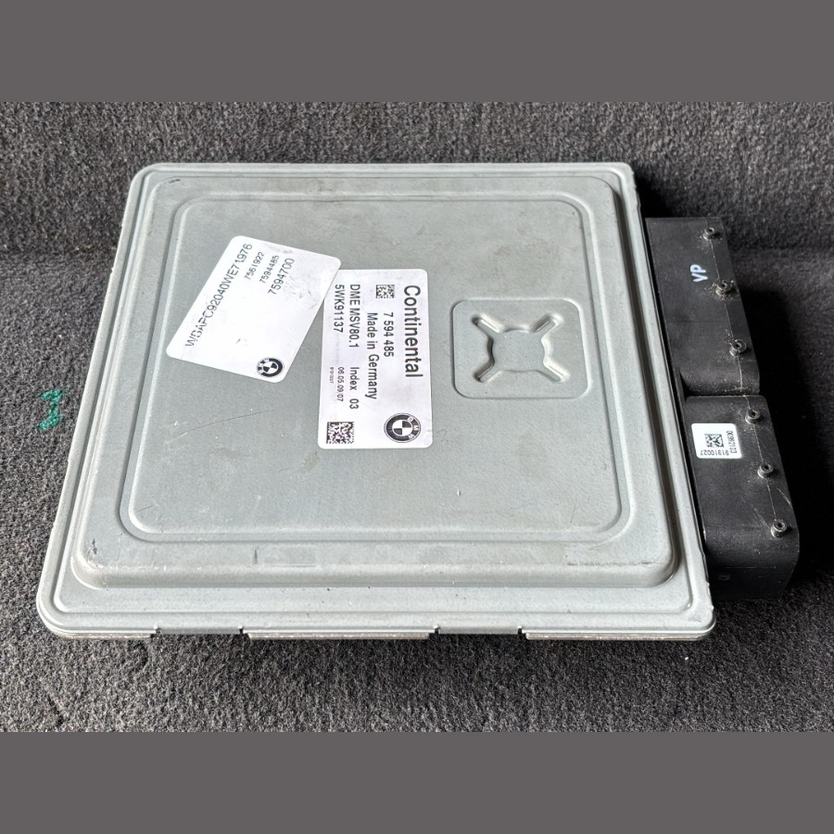 BMW E92 328XI AWD N51 MSV80.1 ECU DME CAS KEY UNIT SET OEM 7594485