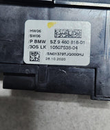 2017-2023 BMW 540i Center Console Control Panel Switch 9460818 G30 G31 5 Series