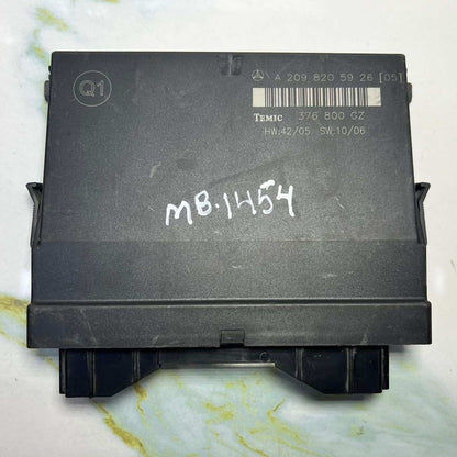 Mercedes Comfort Control Module A2098205926 CLK W209