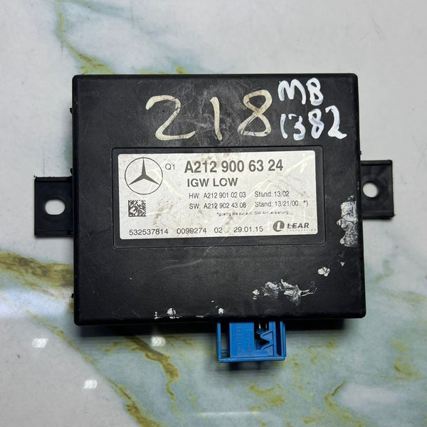 2014 Mercedes-Benz E300 Chassis Gateway Control Module A2129006324 E-Class W212