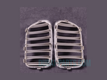 Load image into Gallery viewer, 7210725 7210726 Ornamental  Front Bumper Grill Front L+R  OEM BMW X3 F25
