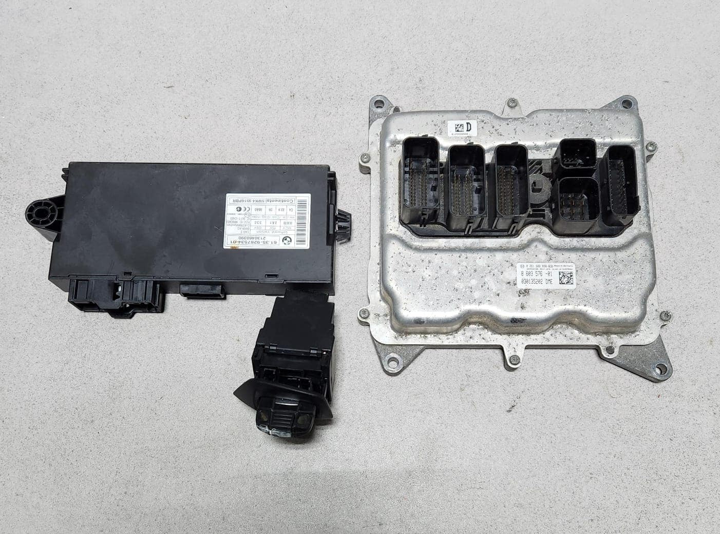 2012 BMW X1 Engine Control Unit ECU Set 8603576 X1 E84 20i N20