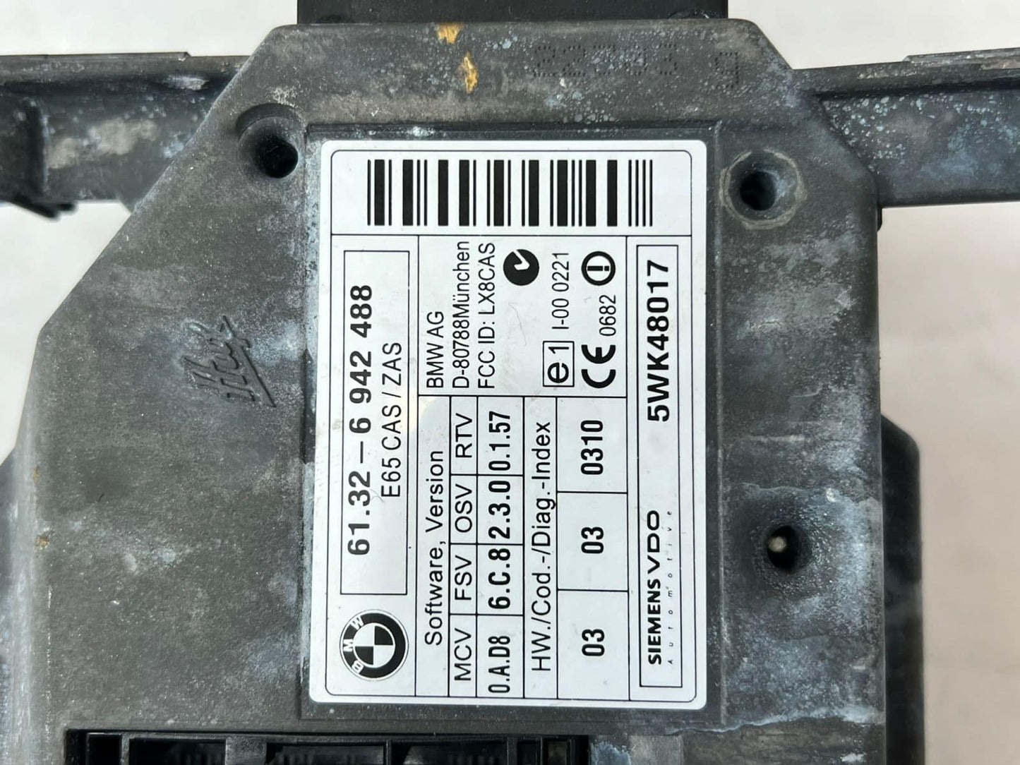 2004 BMW 7 Series 745Li E65 2003 4.4P - CAS Unit 5WK48017 6942488