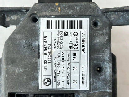2004 BMW 7 Series 745Li E65 2003 4.4P - CAS Unit 5WK48017 6942488