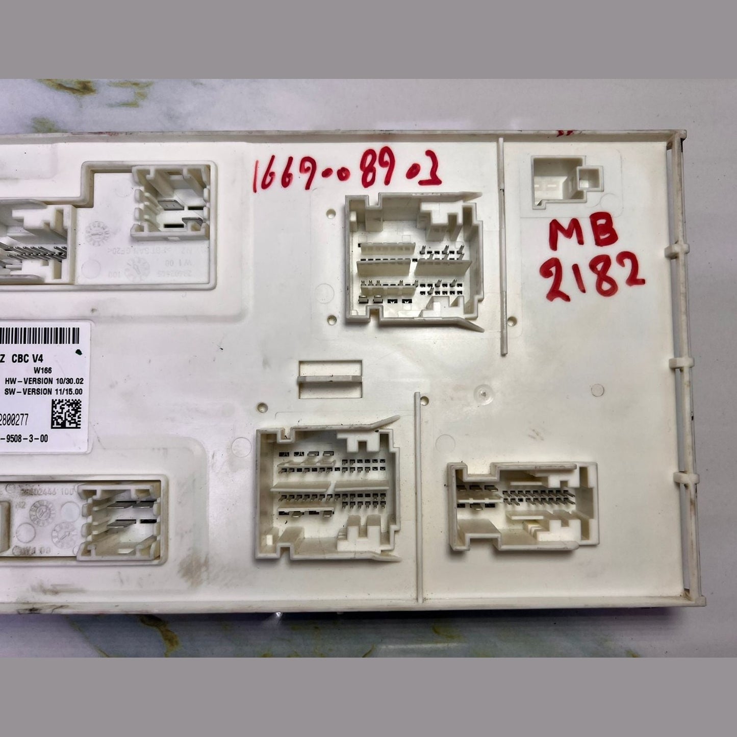 2012-2016 Mercedes-Benz GL450 Front Sam Body Control Unit A 166 900 8903 W166 GL