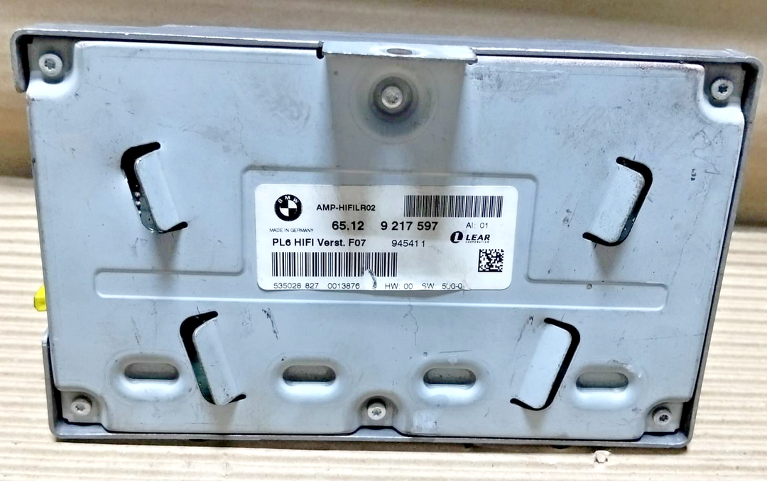 BMW 7 SERIES F01 F02 07-12 AUDIO AMP HIFI LR 02 SOUND SYSTEM AMPLIFIER 9217597