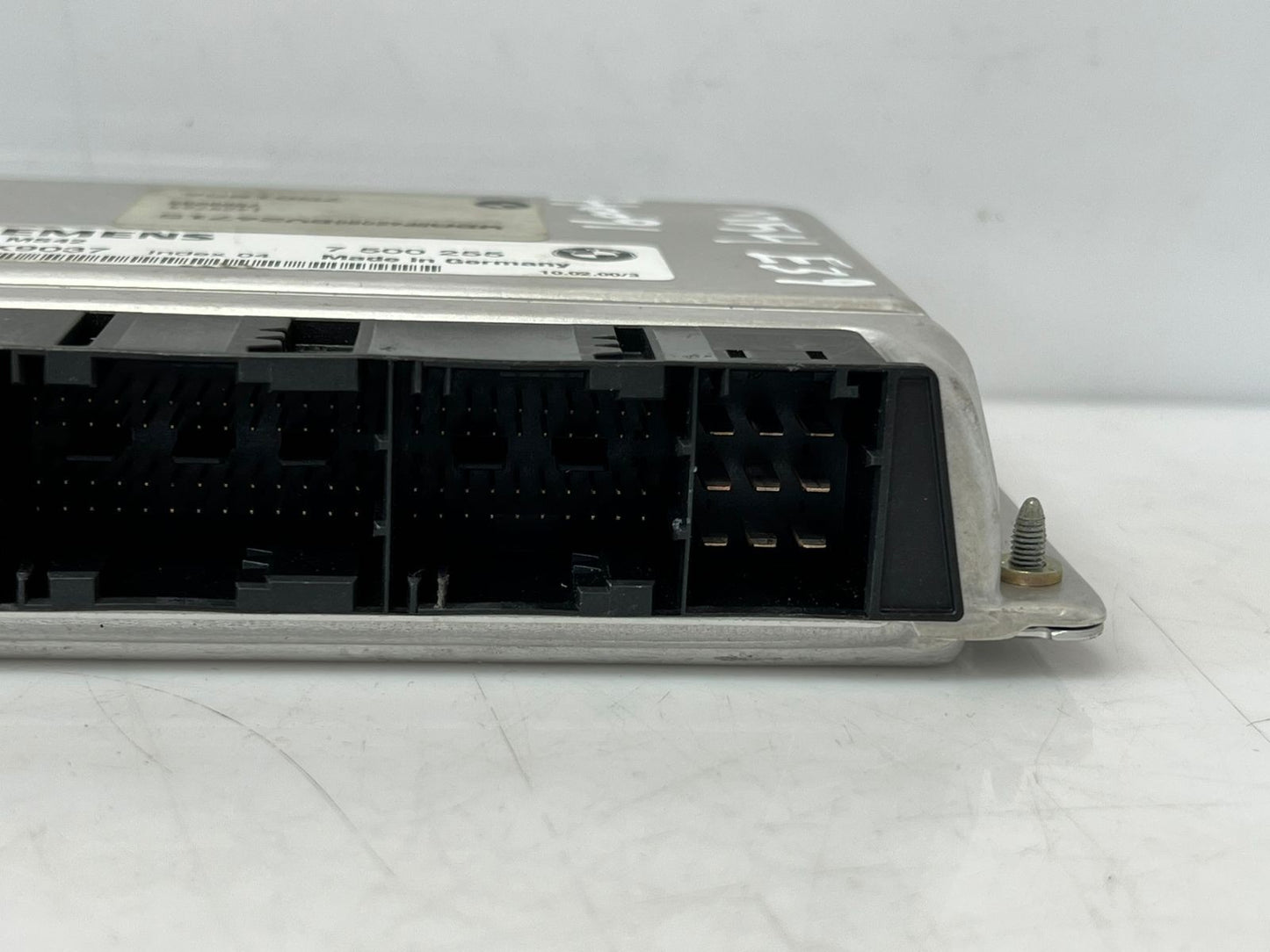 BMW 3 Series E46 328ci M52 Engine ECU Lockset DME 5WK9037 7500255