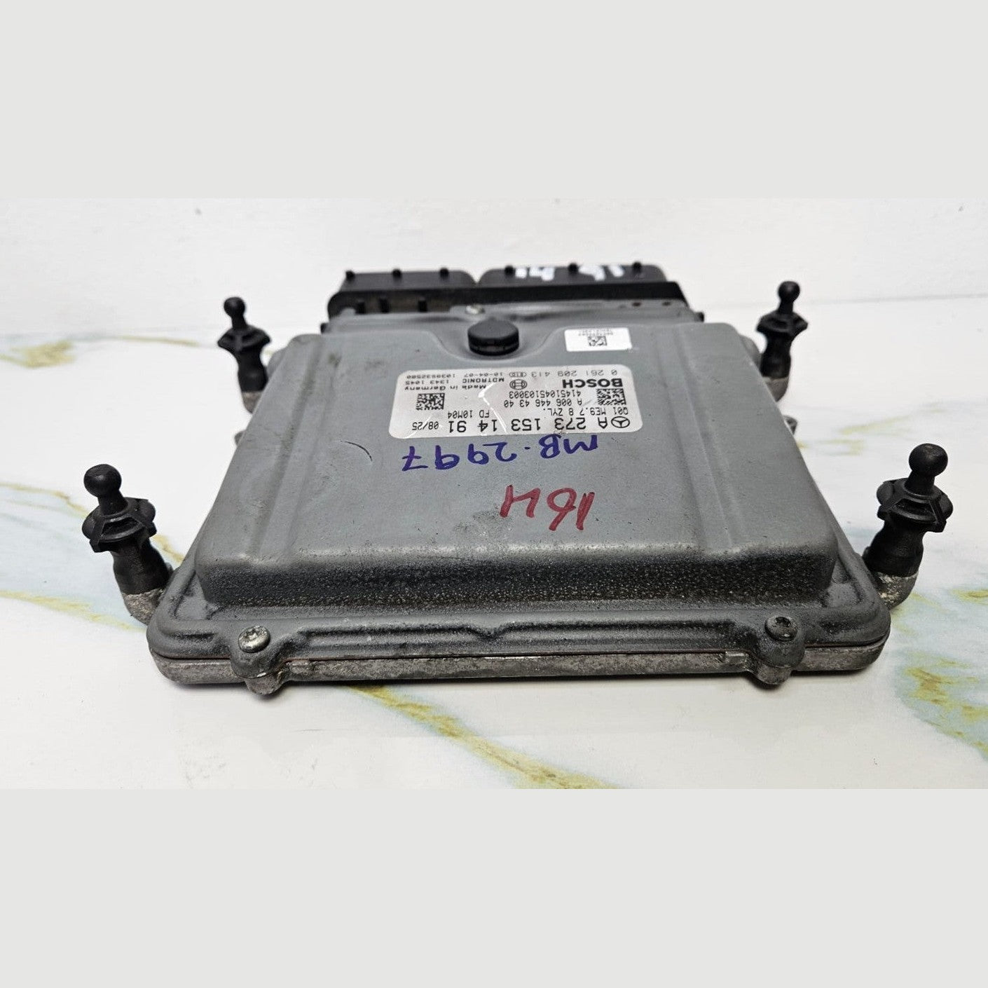 07-12 Mercedes W164 GL ML GLE ECU Engine Control Module Unit A273 1531491 OEM