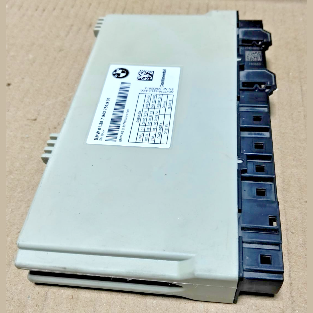 2018-2019 BMW 530E G30 - Front SEAT Control Module 7943766
