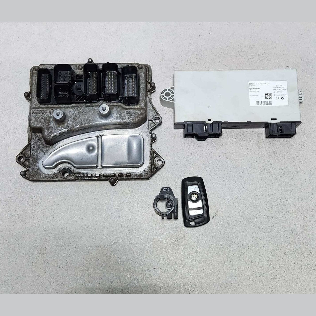 2011-2012 BMW 535i F10 Engine Control Unit 7629420 F07 F10 N55  X3 F25 ECU SET 