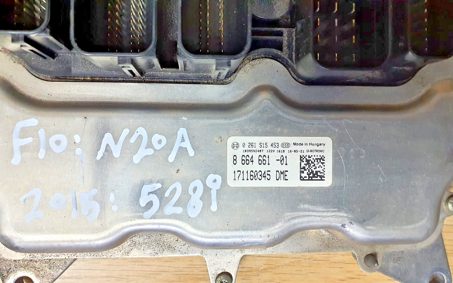 BMW F10 528i N20A CAS4 FEM Basic Control Unit Set w/Key OEM 8664661