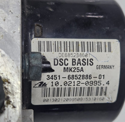 2016 BMW X3 Abs Pump Control Unit Module 6852887