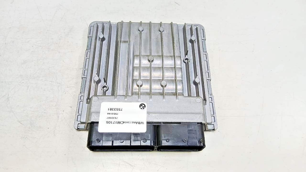 BMW 530i E60 2005 N52 ENGINE CONTROL UNIT ECU MODULE DME MSV70 7553166