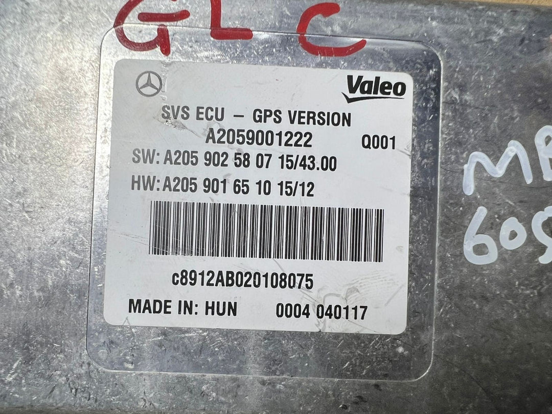 Mercedes W205 GLC Bluetec Photo Parking Control Camera Module A205 9001222