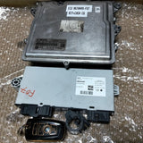 BMW F07 GT 3.0 N55B30A 2012 GASOLINE ENGINE CONTROL UNIT  ECU SET+KEY - 8618499