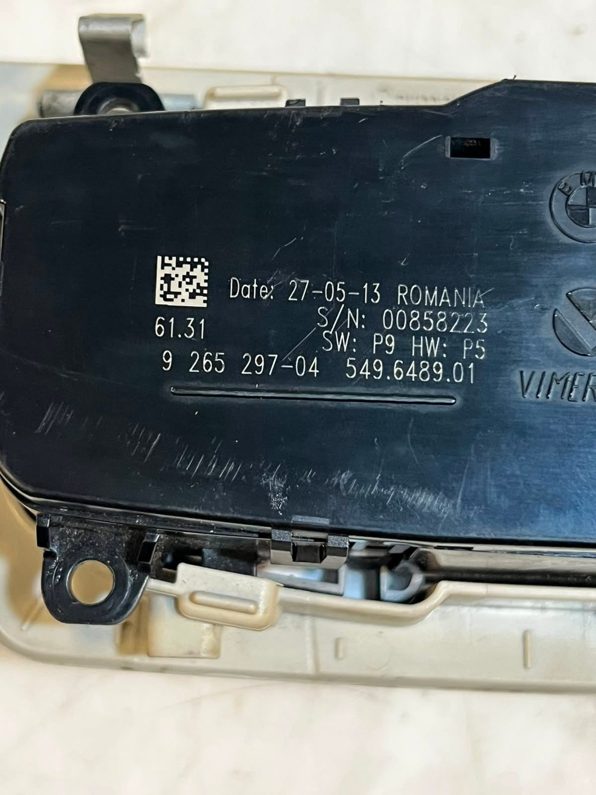 2012-2016 BMW F30 and F32 3 Series 328i Headlight Control Switch 9265297 OEM