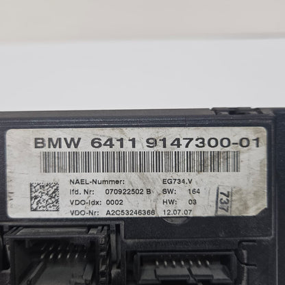 2007 BMW 328i, 335i, E92 Climate Control Unit 9147300