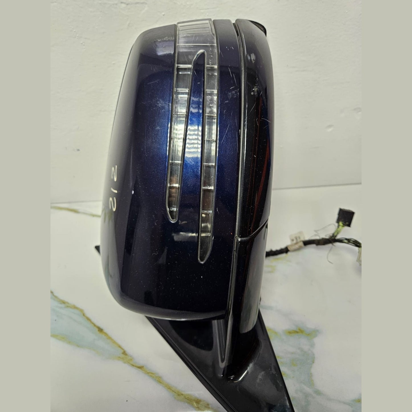 2012-2014 Mercedes W212 E-Class Left Side Mirror & Signal Light A212 8101116 OEM