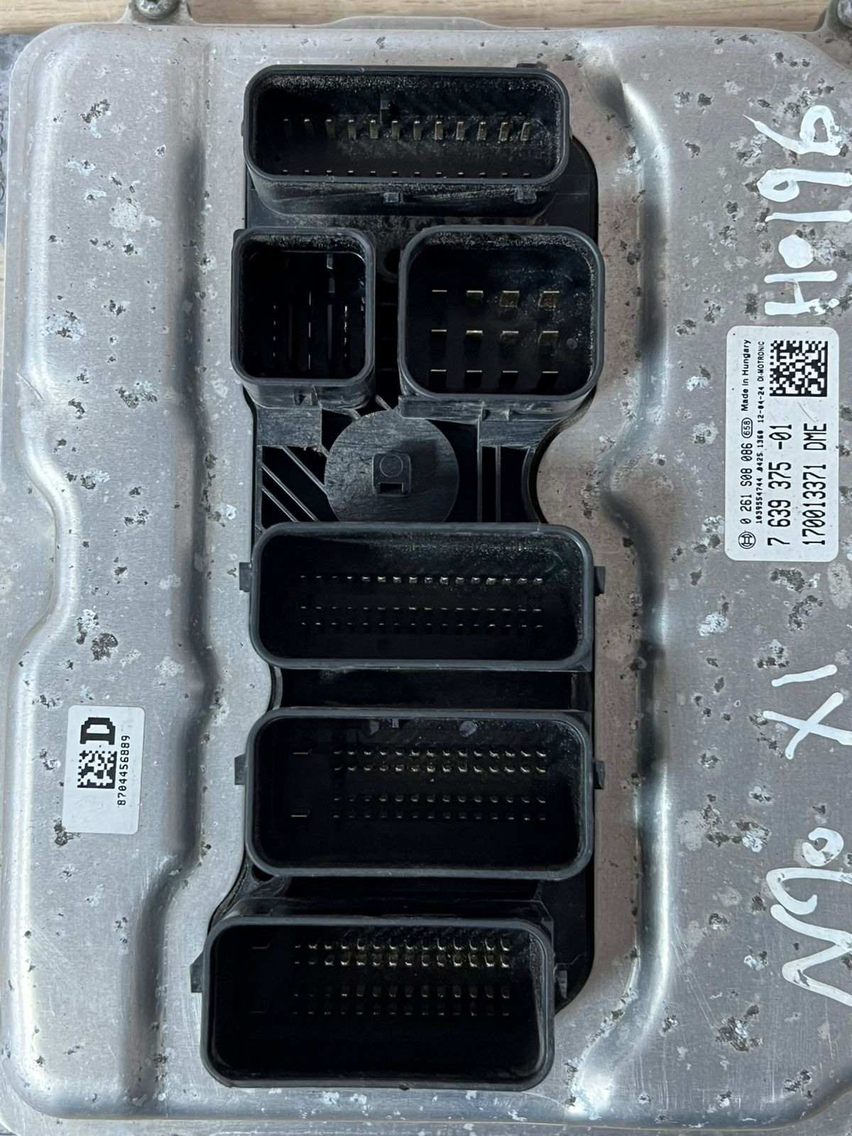2010-2015 BMW X1 Engine Control Unit 7639375 X1 E84 N20 2.0 TURBO ECU SET