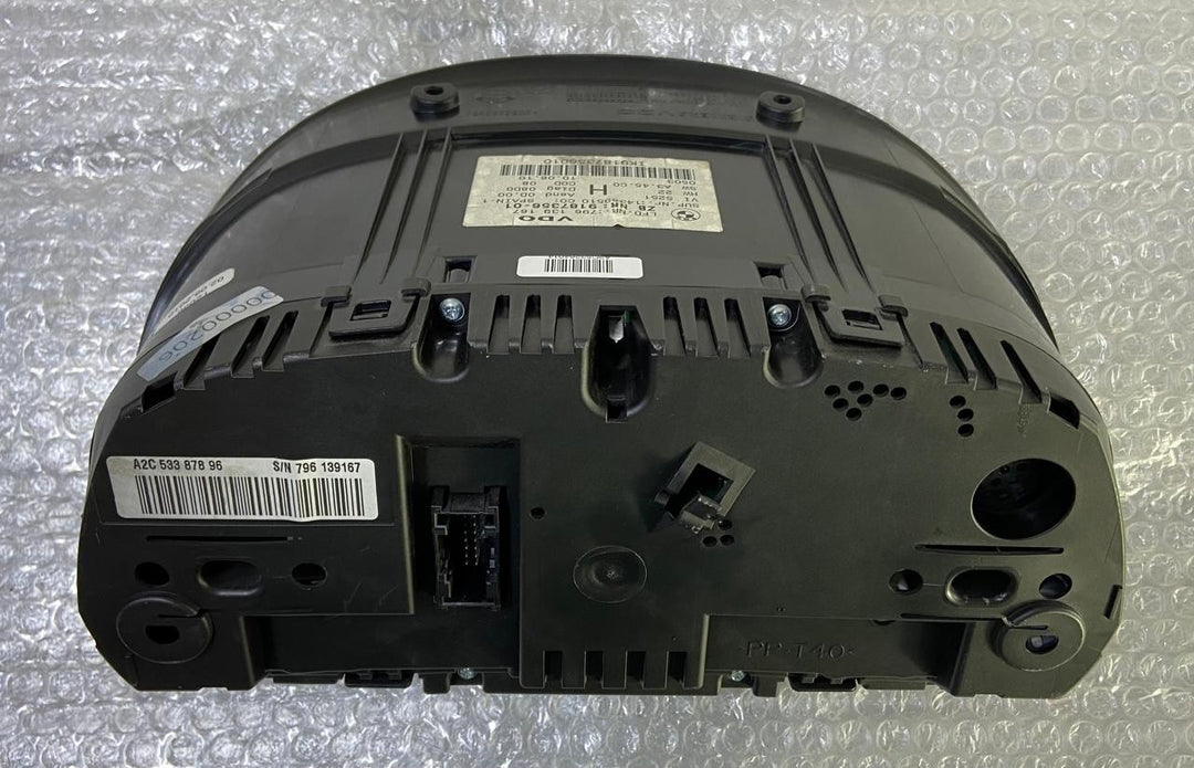OEM BMW X1 s18i E84 X5 E70 Cluster Panel Insert Speedometer Instruments 9187356