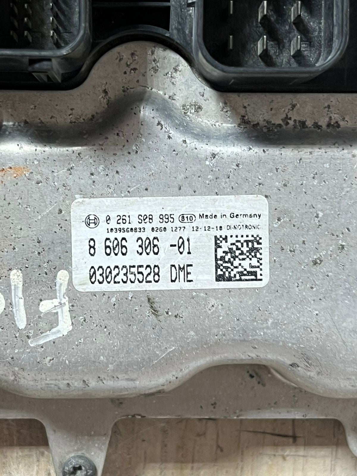 BMW F10 F11 F30 184 HP Petrol N20 Engine Control Unit ECU DME 8606306 Manual