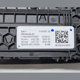2017-18 BMW 540i G30 G31 Front Dash AC Heater Climate Control Unit Panel 6834429