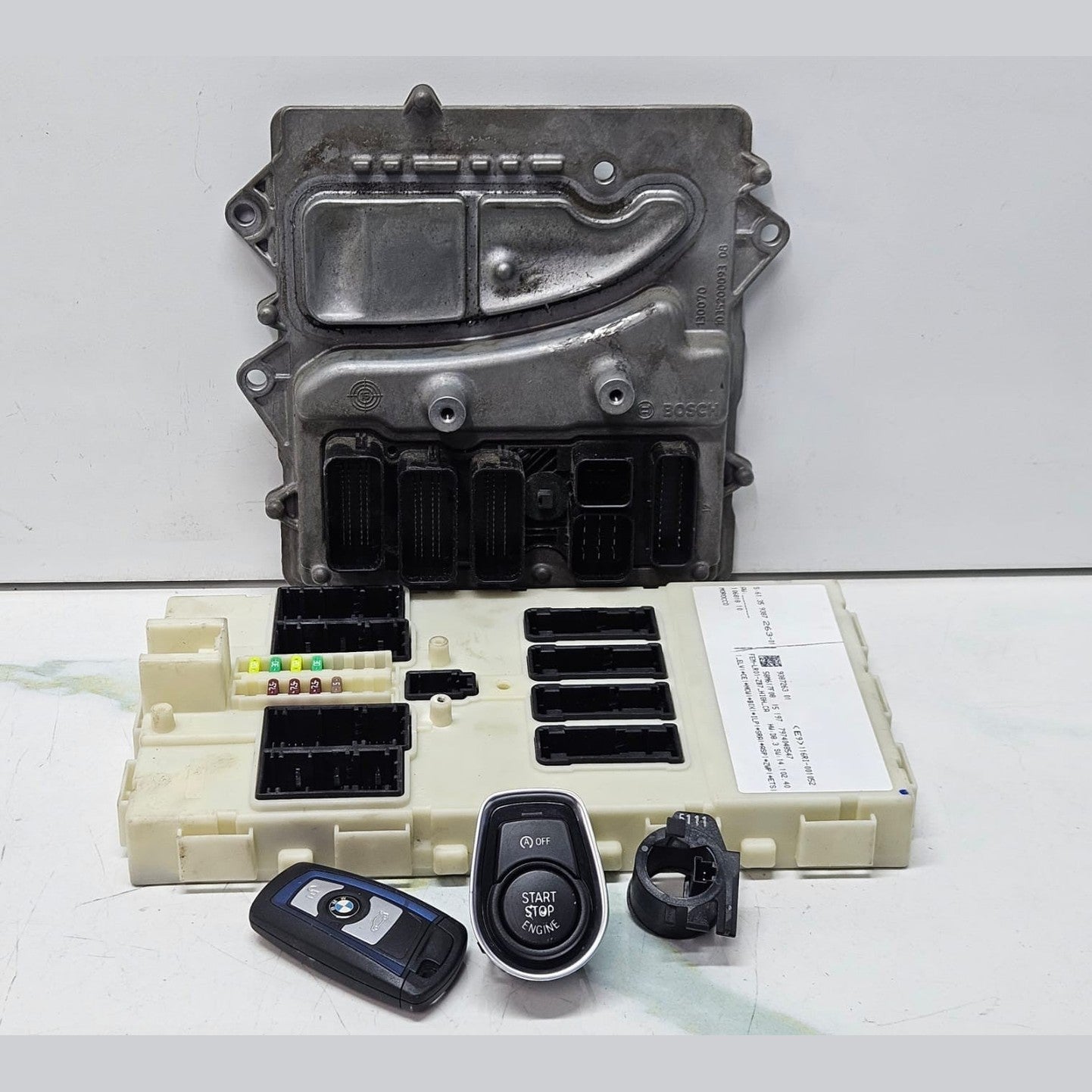 OEM BMW F36 N55 ENGINE CONTROL UNIT DME ECU SET 8639582 BOSCH