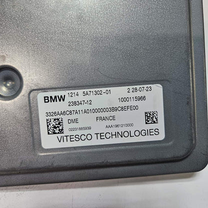2023-2025 BMW X2 F38 M B48 X1 M35i U11 2.0L Engine Control Module DME 5A71302