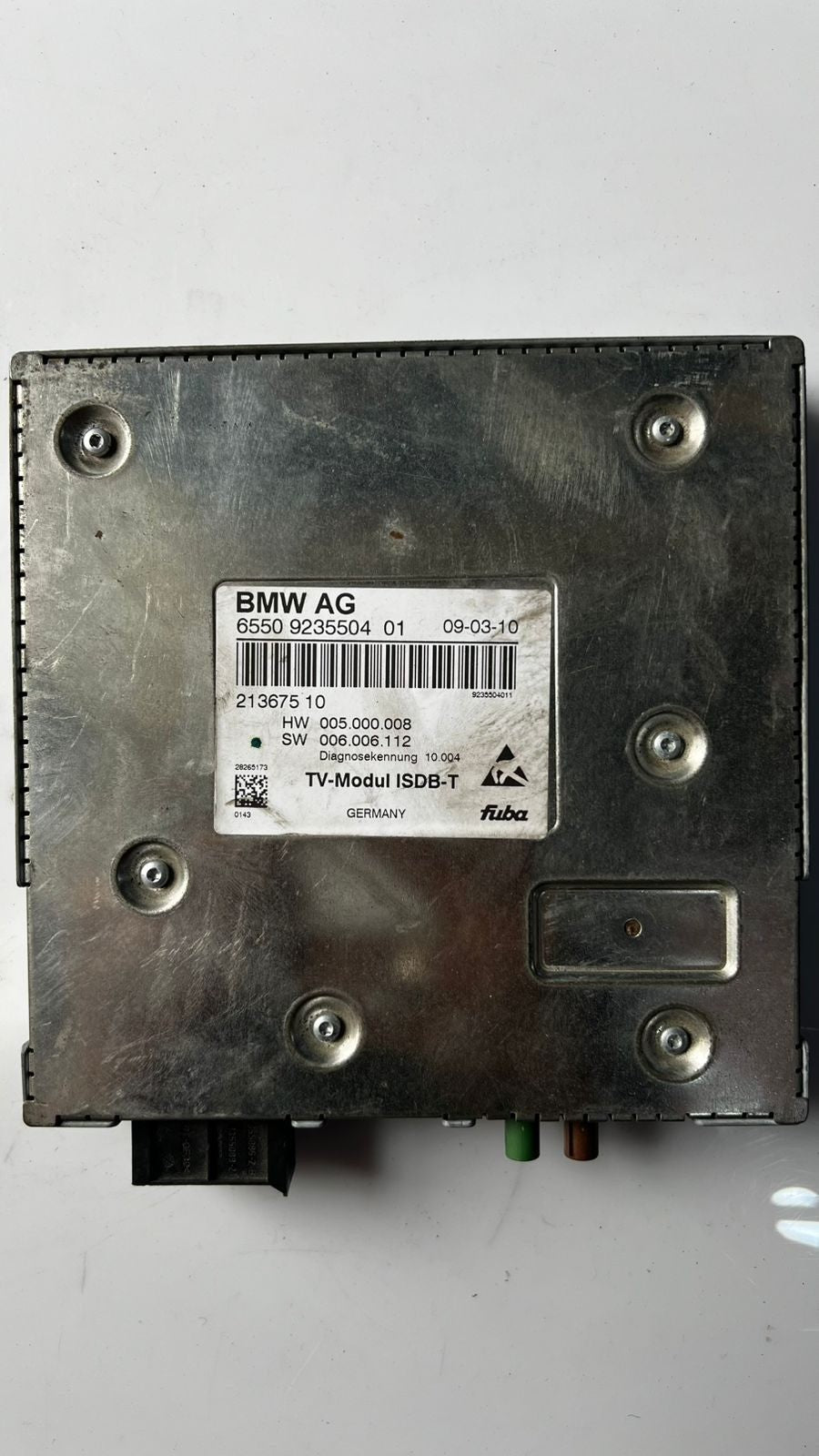 BMW F10, F11, F30, F31, F32, F01, F25, F15, F16 Tv Module 9235504