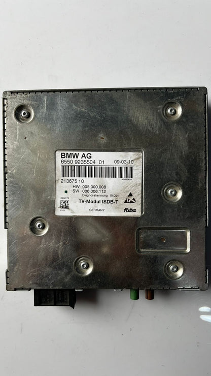 BMW F10, F11, F30, F31, F32, F01, F25, F15, F16 Tv Module 9235504