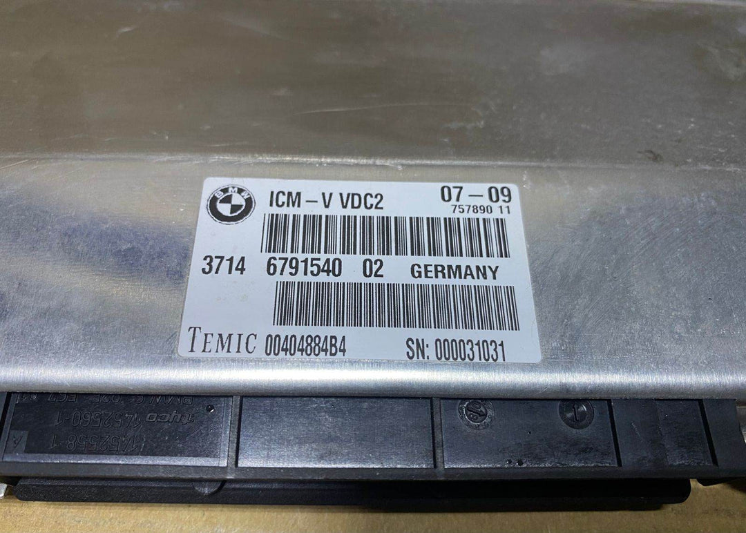 2011-2016 BMW 535i xDrive Suspension Control Module 6791540 F10 F11 F01 F02 F03 