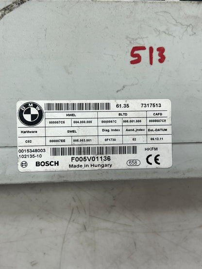 BMW F10 F11 5 Series rear Tailgate Control Module UNIT 7317513 OEM