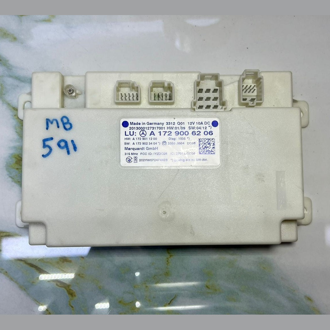 Mercedes R172 SLK350 CLS550 Keyless Go Entry Control Module A172 9006206 OEM